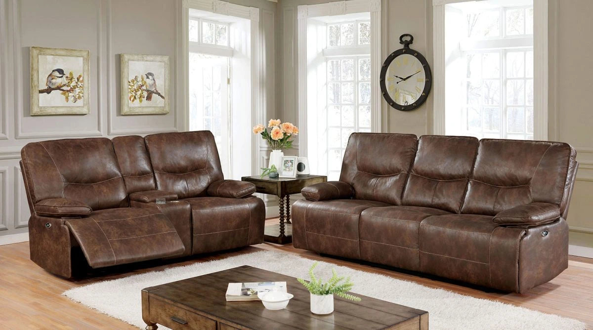 CLEARANCE - ELECTRIC MOTION SOFA & LOVESEAT