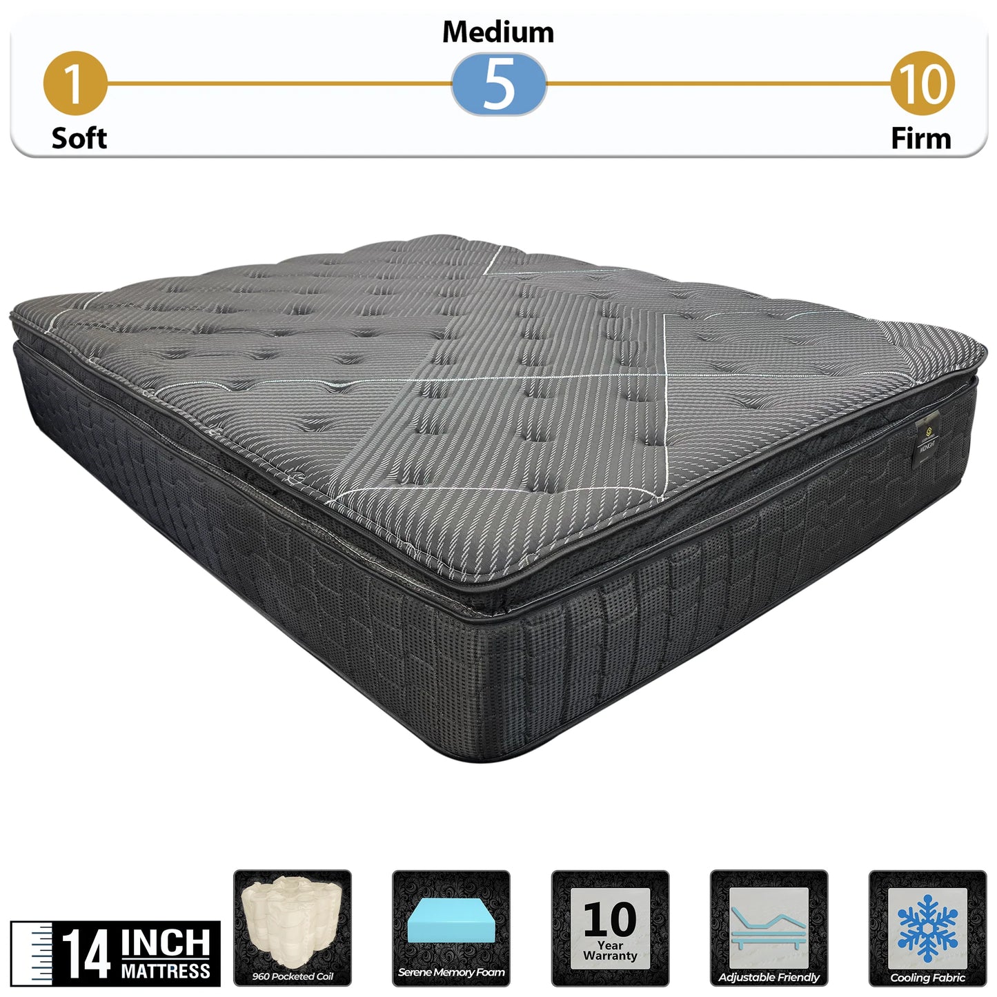 MIDNIGHT PILLOWTOP