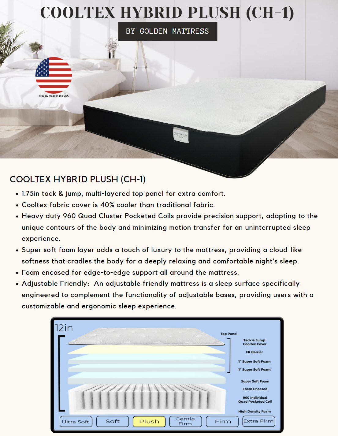 COOOLTEX HYBRID PLUSH