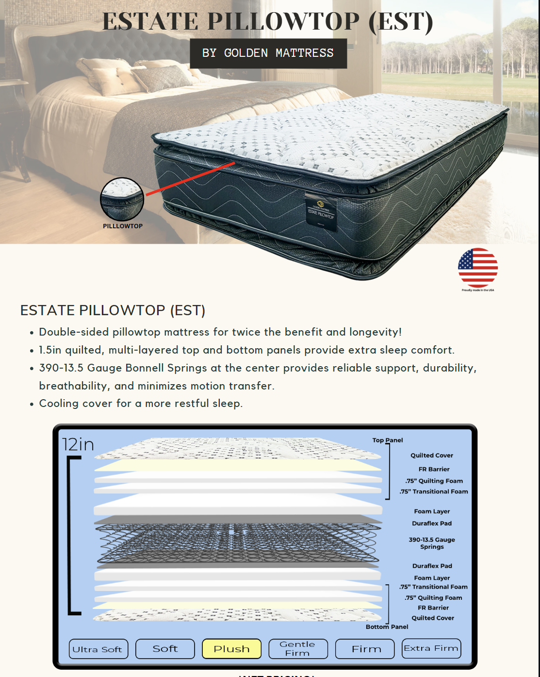 ESTATE PILLOWTOP