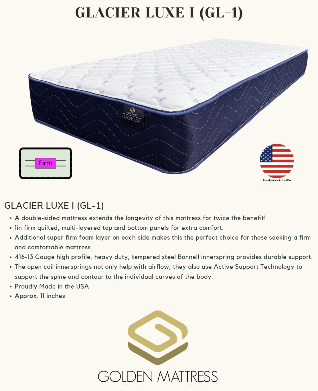 GLACIER LUXE FIRM