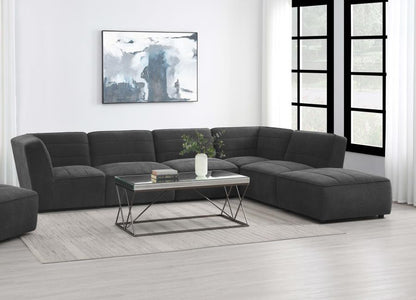 SUNNY UPHOLSTERED 6-PIECE MODULAR SECTIONAL