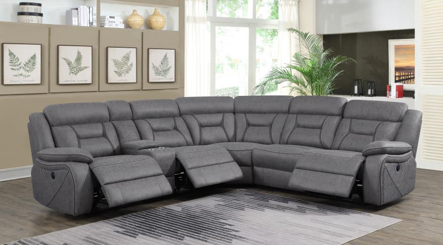 HIGGINS 4PC SECTIONAL COLLECTION