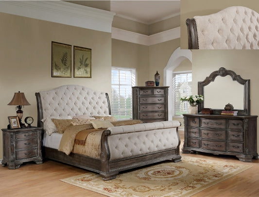 SHEFFIELD SLEIGH BEDROOM SET