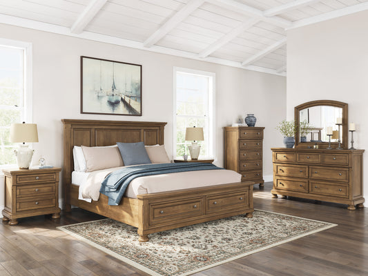 FEDDINGER STORAGE PANEL BEDROOM SET