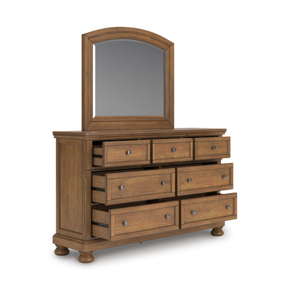 FEDDINGER STORAGE PANEL BEDROOM SET