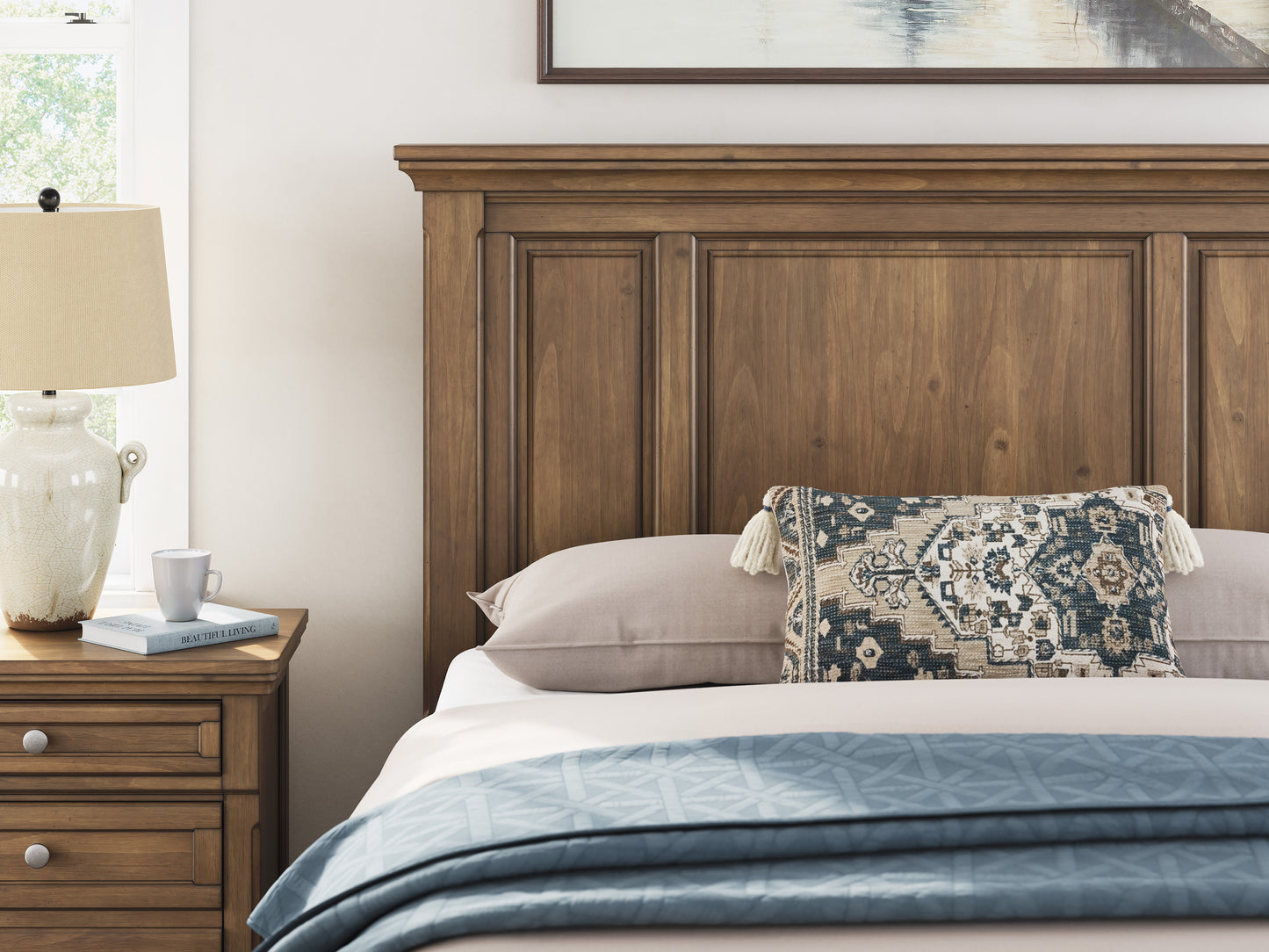 FEDDINGER STORAGE PANEL BEDROOM SET