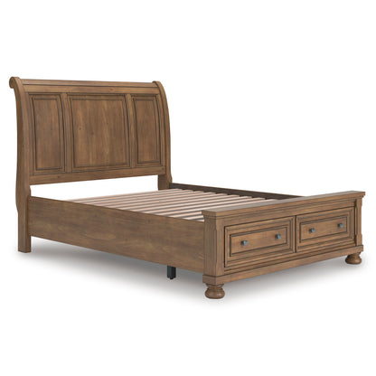 FEDDINGER STORAGE SLEIGH BEDROOM SET