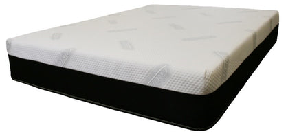 KEY WEST MATTRESS - 10" GEL MEMORY FOAM