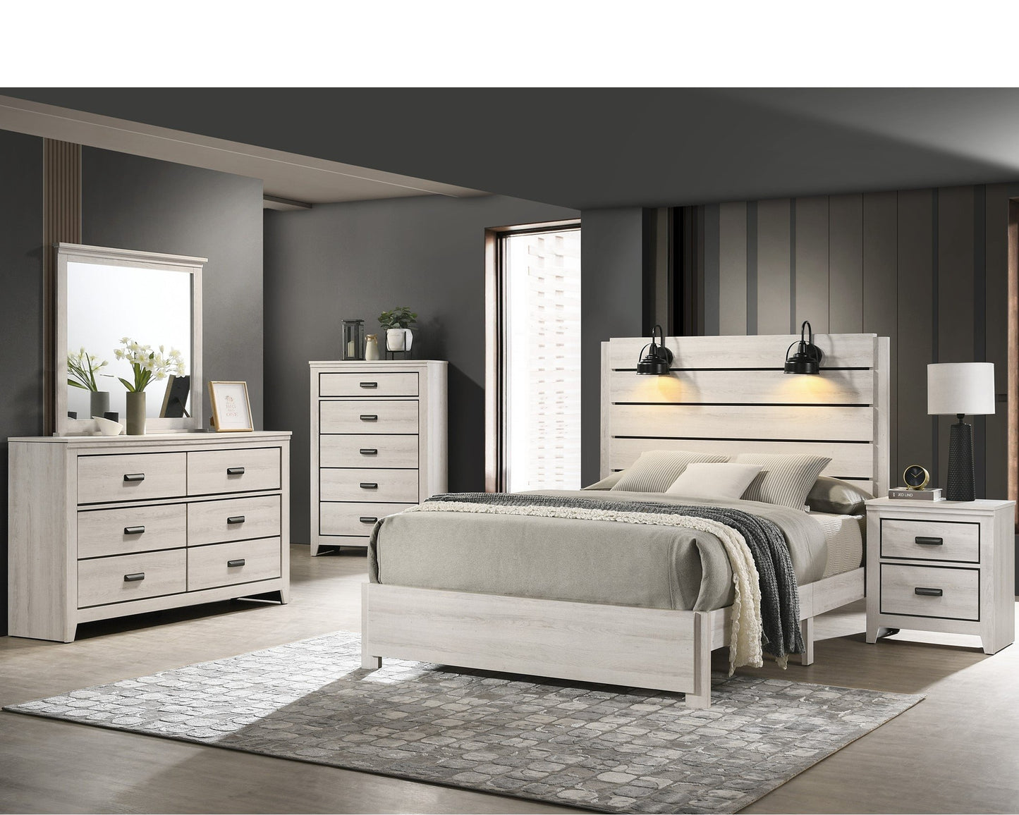 JUEGO DE DORMITORIO CARTER